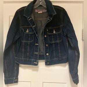 Silver Jean Jacket